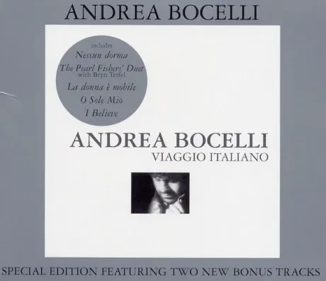 ANDREA BOCELLI - Viaggio Italiano (CD)