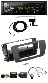 Автомагнитола для Seat Ibiza Pioneer Bluetooth DAB USB серый