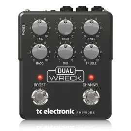 TC Electronic Dual Wreck Twin-Channel Guitar Preamp