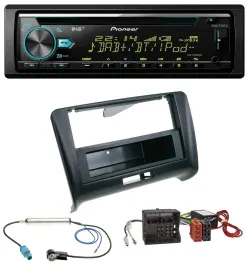 Pioneer DAB MP3 CD USB Bluetooth Autoradio für Audi TT 06-14 Aktivsystem Quadloc
