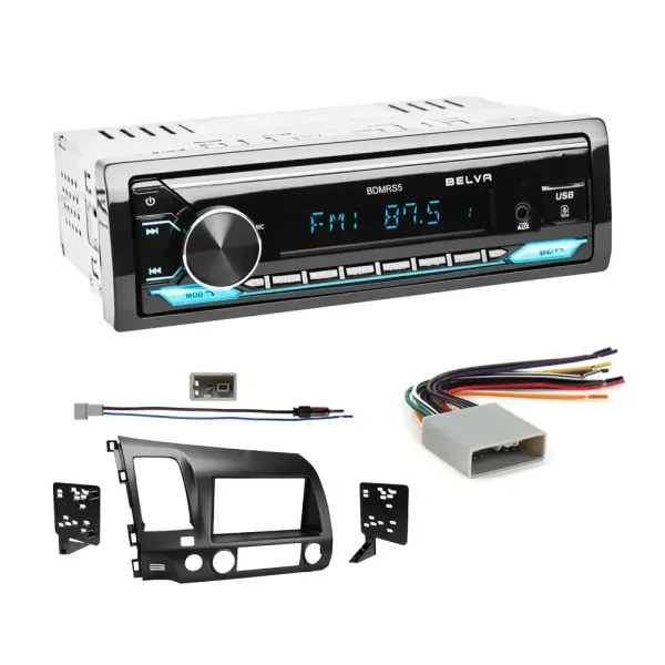 Honda Civic 2006-2008 Single DIN Car Radio Package | Belva
