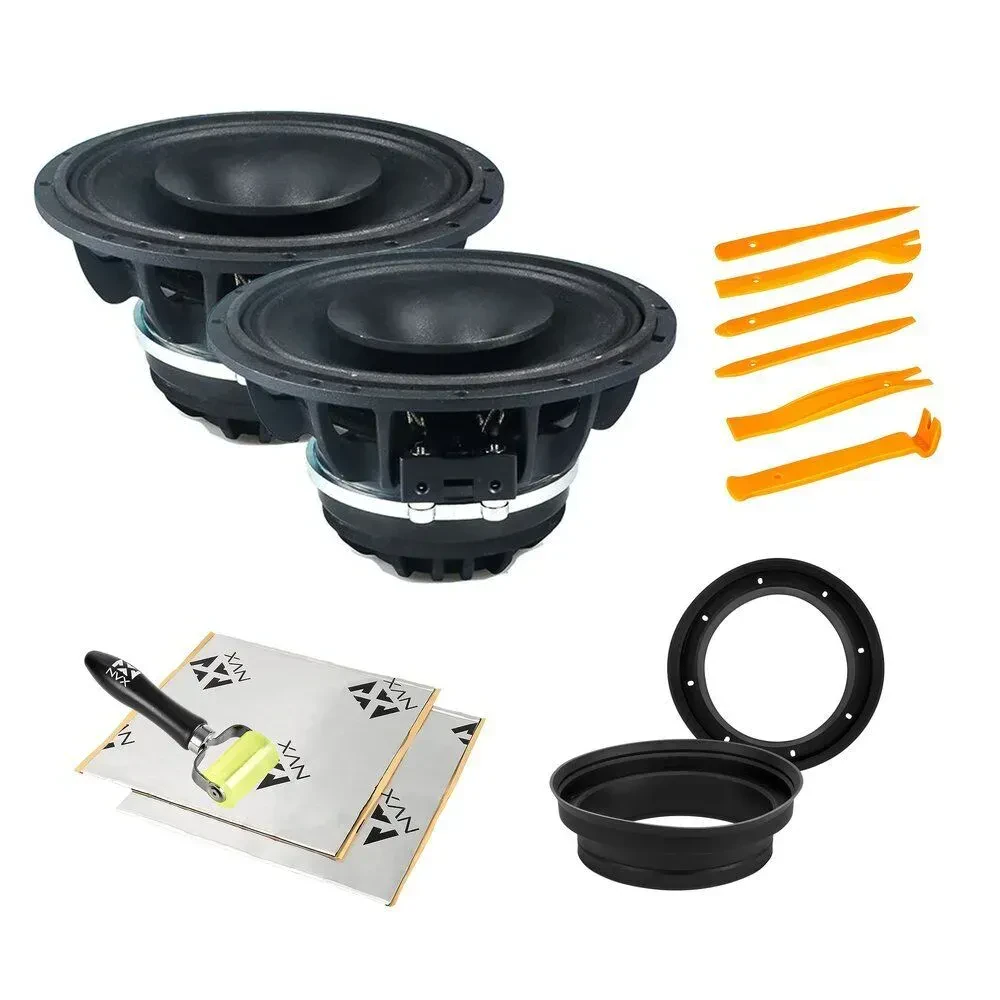 Diamond Audio MP654 150W 6.5" Motorsport Horn Speaker w/ NVX Speaker Install Kit