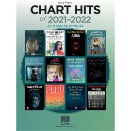 Сборник песен Hal Leonard Chart Hits of 2021-2022 Easy Piano