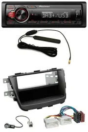 Автомагнитола Pioneer 1-DIN, DAB, MP3, USB, AUX для Kia Sorento II XM (2012–2015)