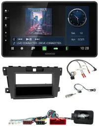 Kenwood Lenkrad Bluetooth USB DAB Autoradio für Mazda CX-7 2009-2013