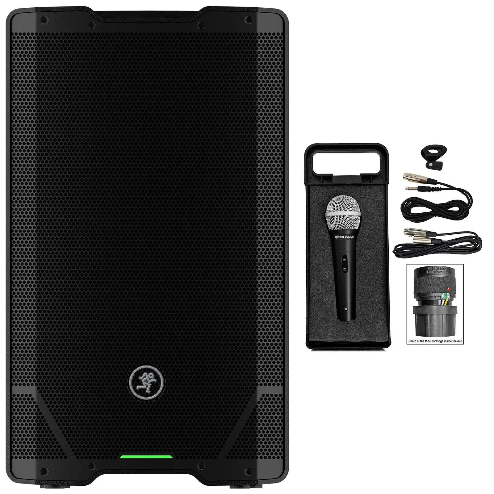 Активная акустическая система Mackie SRT212 Black с микрофоном