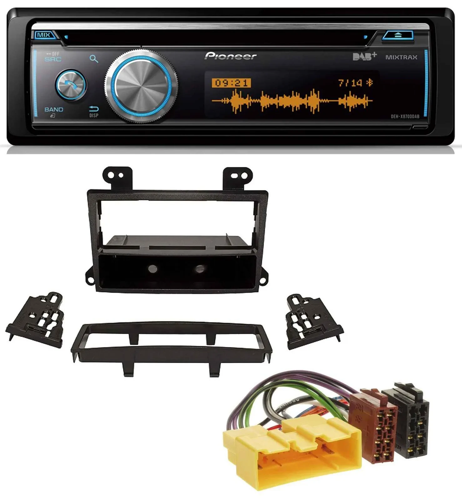 Автомагнитола для Mazda MPV (2000–2006) Pioneer CD/MP3, DAB, USB, Bluetooth