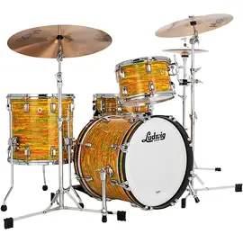 Ударная установка акустическая Ludwig Classic Maple 3-Piece Jazzette Shell Pack w/18 in. Bass Drum Citrus Mod