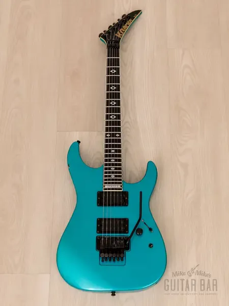 Электрогитара Kramer Glide B-6 Superstrat HH Teal Green w/gigbag Japan 1988