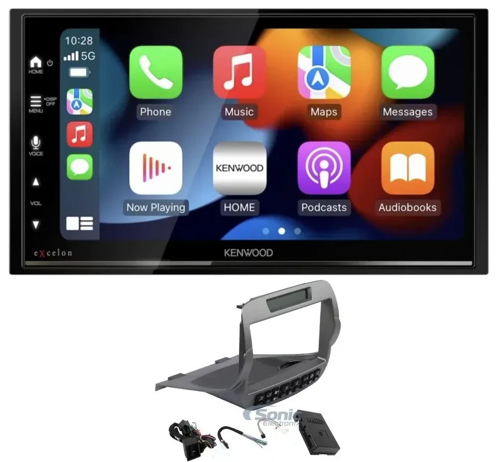 Автомагнитола для Chevrolet Camaro 2010–2015 Kenwood Double DIN, Bluetooth