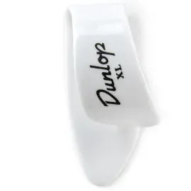 Dunlop Plastic Guitar Thumbpicks, Extra Large, White, 12-Pack #9004R