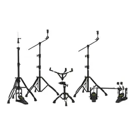 Mapex HP8005EB DP Armory 5 Piece Double Braced Black Plated Hardware Pack
