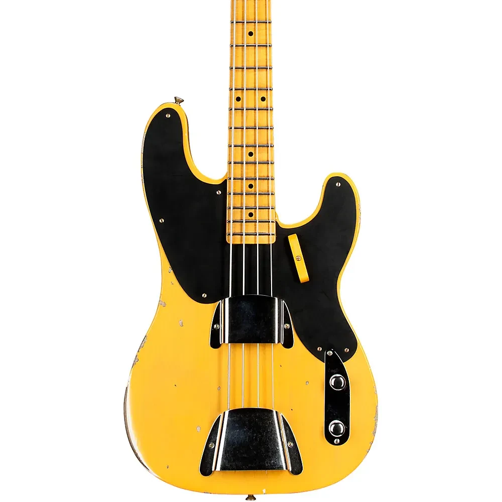 Бас-гитара Fender Custom Shop 1951 Precision Bass Relic Super Aged Nocaster Blonde