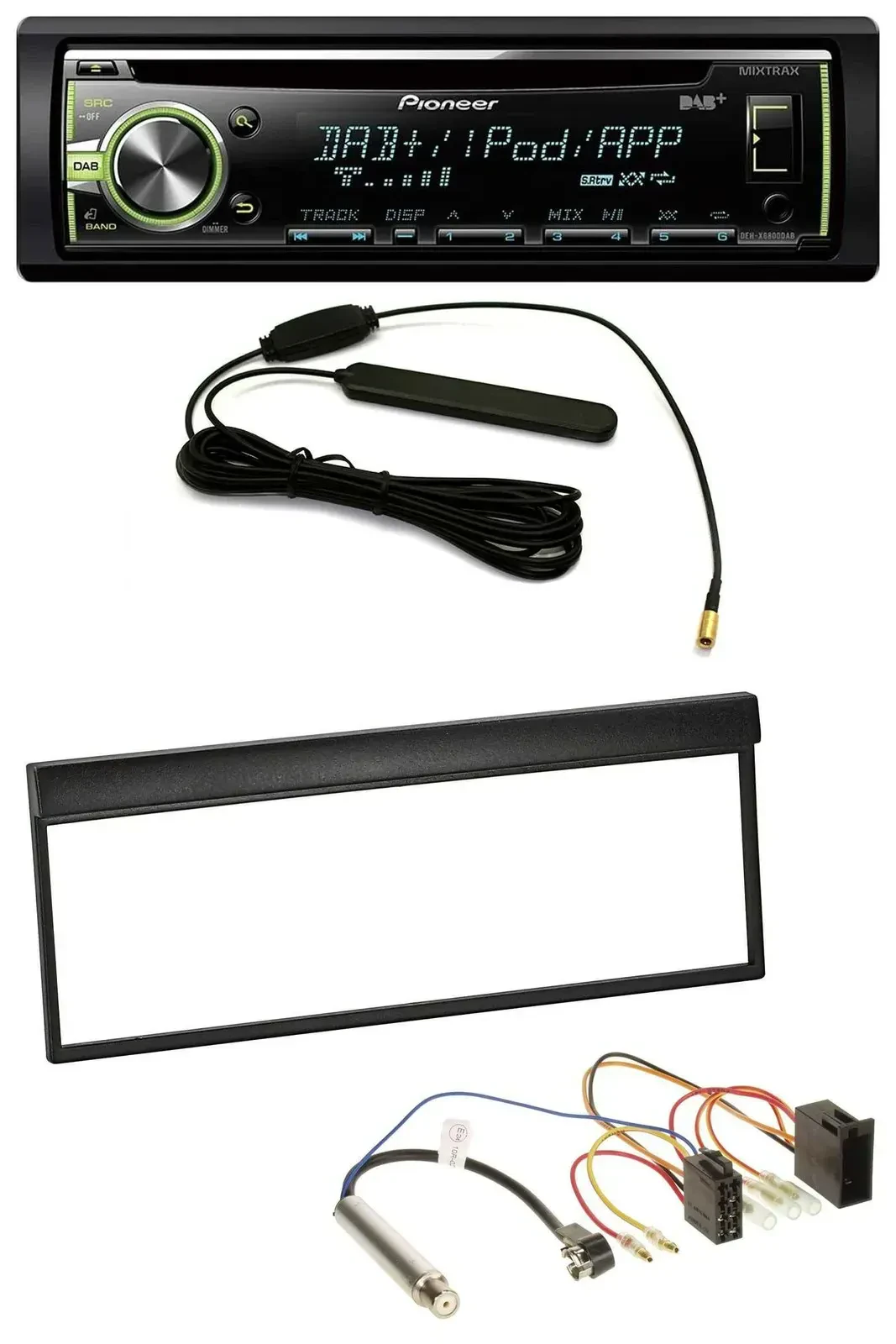 Автомагнитола Pioneer для Skoda Fabia (до 2003) CD, DAB, USB, AUX, MP3