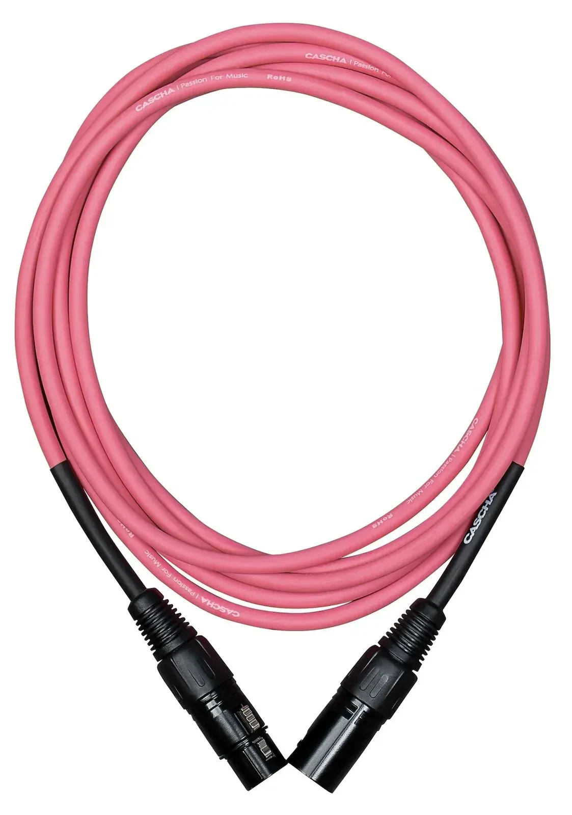 Микрофонный кабель Cascha CCS-M1PK9 Pink 9 м