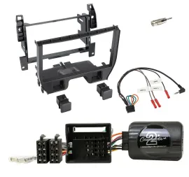 Radioset Lenkradadapter Doppel DIN Autoradio für Citroen C3 2010-2014