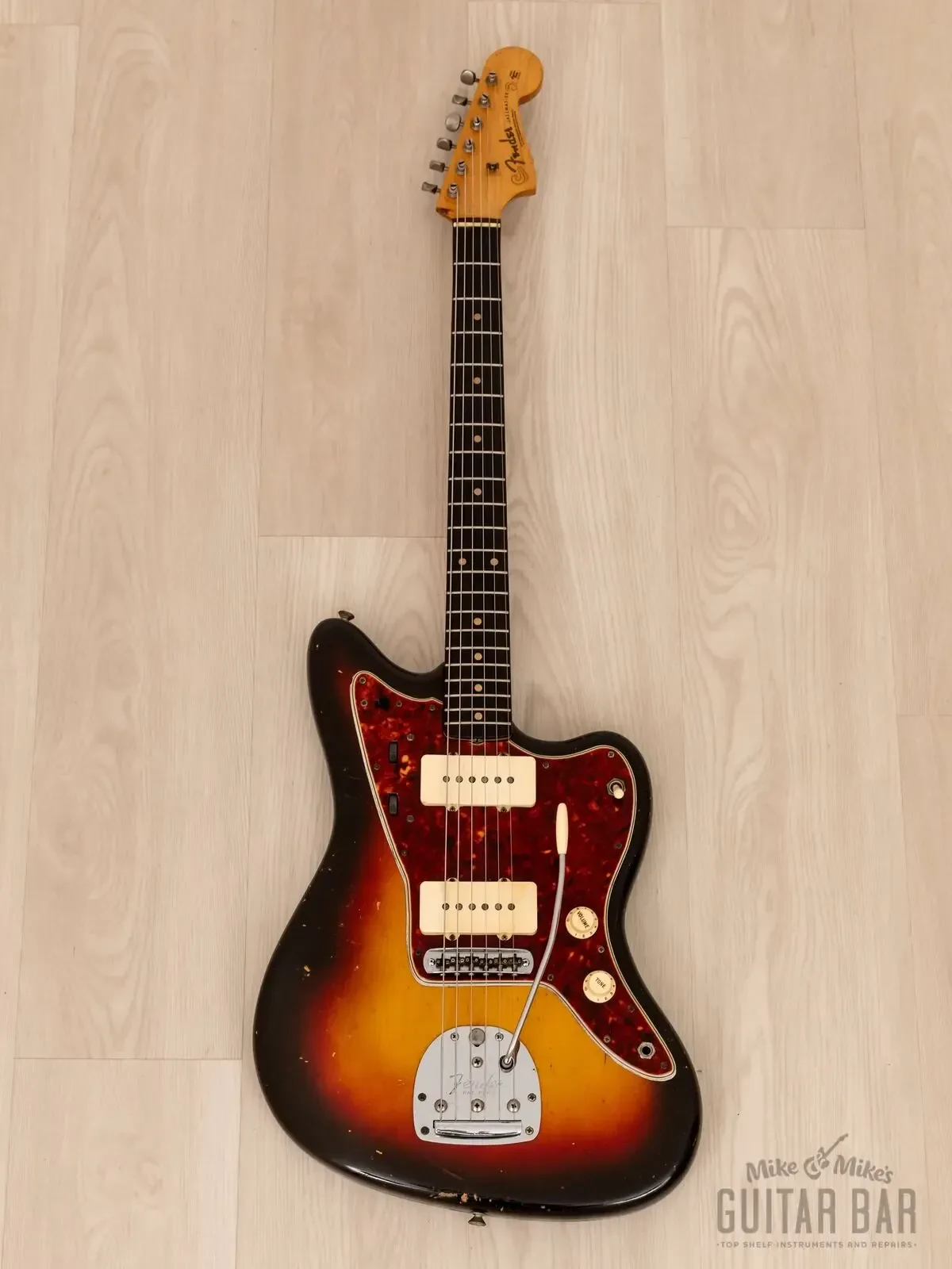 Электрогитара Fender Jazzmaster SS Sunburst w/case USA 1961