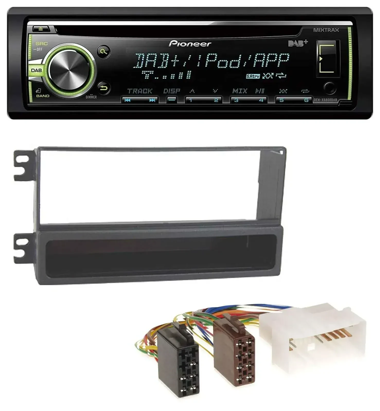 Автомагнитола Pioneer DAB, USB, MP3, AUX, CD для Kia Magentis (с 2006)
