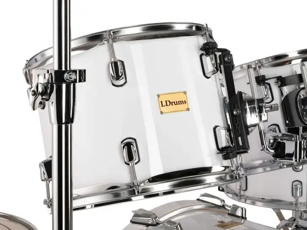 Том-барабан LDrums 5001011-108 Birch 10x8 White