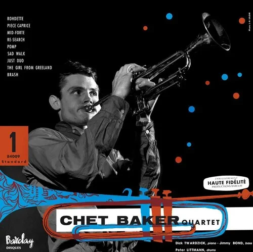 Виниловая пластинка Chet Baker - Chet Baker Quartet (Chet Baker In Paris, Vol. 1) [New Vinyl LP] Ltd