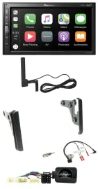 Pioneer USB 2DIN Bluetooth DAB Lenkrad Autoradio für Toyota FJ ab 2007