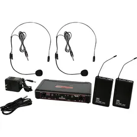 Микрофонная радиосистема Galaxy Audio EDXR/38SS EDX Dual-Channel Wireless System w/2 Headset Mics Band N