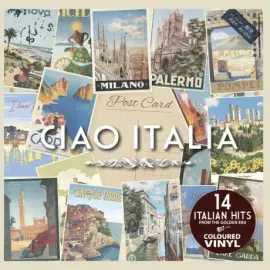 VARIOUS ARTISTS Ciao Italia (Tri-Color Clear/Silver/Blue) LP