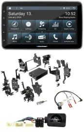 Автомагнитола Blaupunkt USB, SD, DAB, Bluetooth, совместима с управлением на руле, для Toyota RAV4 2001–2005