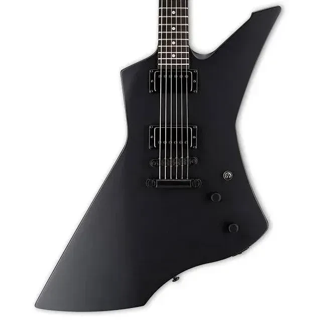 LTD James Hetfield Snakebyte Electric Guitar Black Satin