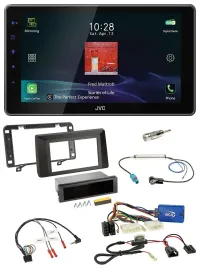 JVC DAB Lenkrad Bluetooth USB Autoradio für Dacia Duster ab 2021