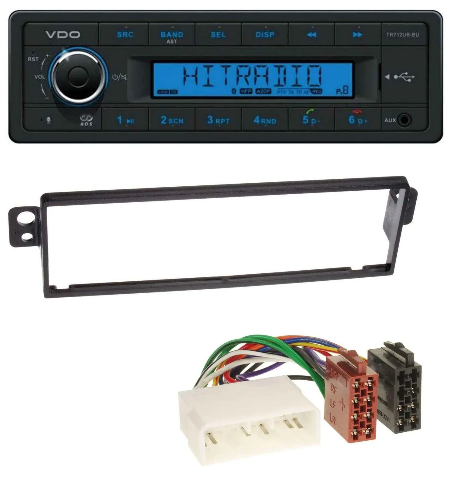 Автомагнитола для Chevrolet Kalos (2004–2007) VDO Bluetooth, USB, AUX, MP3