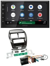 Kenwood DAB Bluetooth USB MP3 2DIN Autoradio für Citroen C4 Mitsubishi ASX Peuge