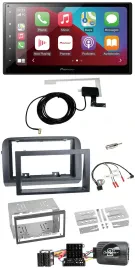 Pioneer USB Bluetooth DAB Lenkrad 2DIN Autoradio für Fiat Croma 2005-2010