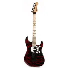 Электрогитара Charvel Custom Shop Warren DeMartini Signature Dinky Guitar Blood and Skull