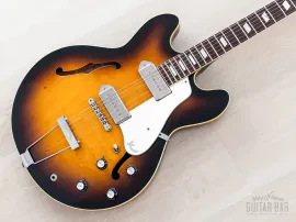 1984 Epiphone Casino Vintage Guitar Short Headstock '62-Spec w/ Case, Japan