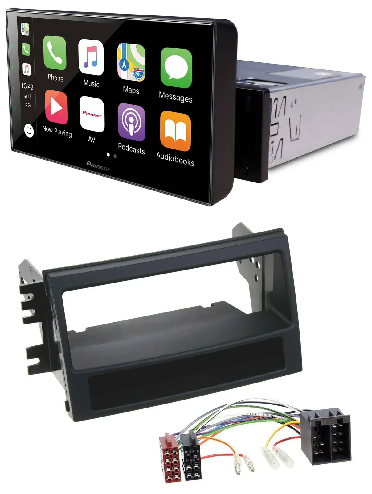 Pioneer Bluetooth MP3 DAB USB Autoradio für Kia Soul (AM, 2008-2011)