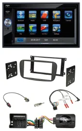 Blaupunkt SD Bluetooth 2DIN MP3 USB Lenkrad Autoradio für Ford Galaxy Focus C-Ma