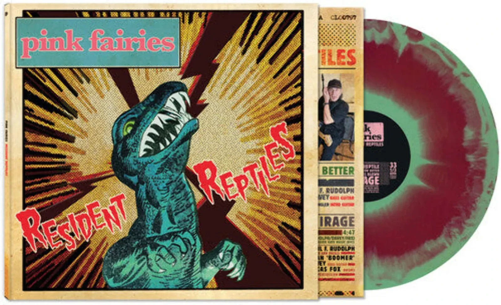 Виниловая пластинка The Pink Fairies – Resident Reptiles Релиз 2026