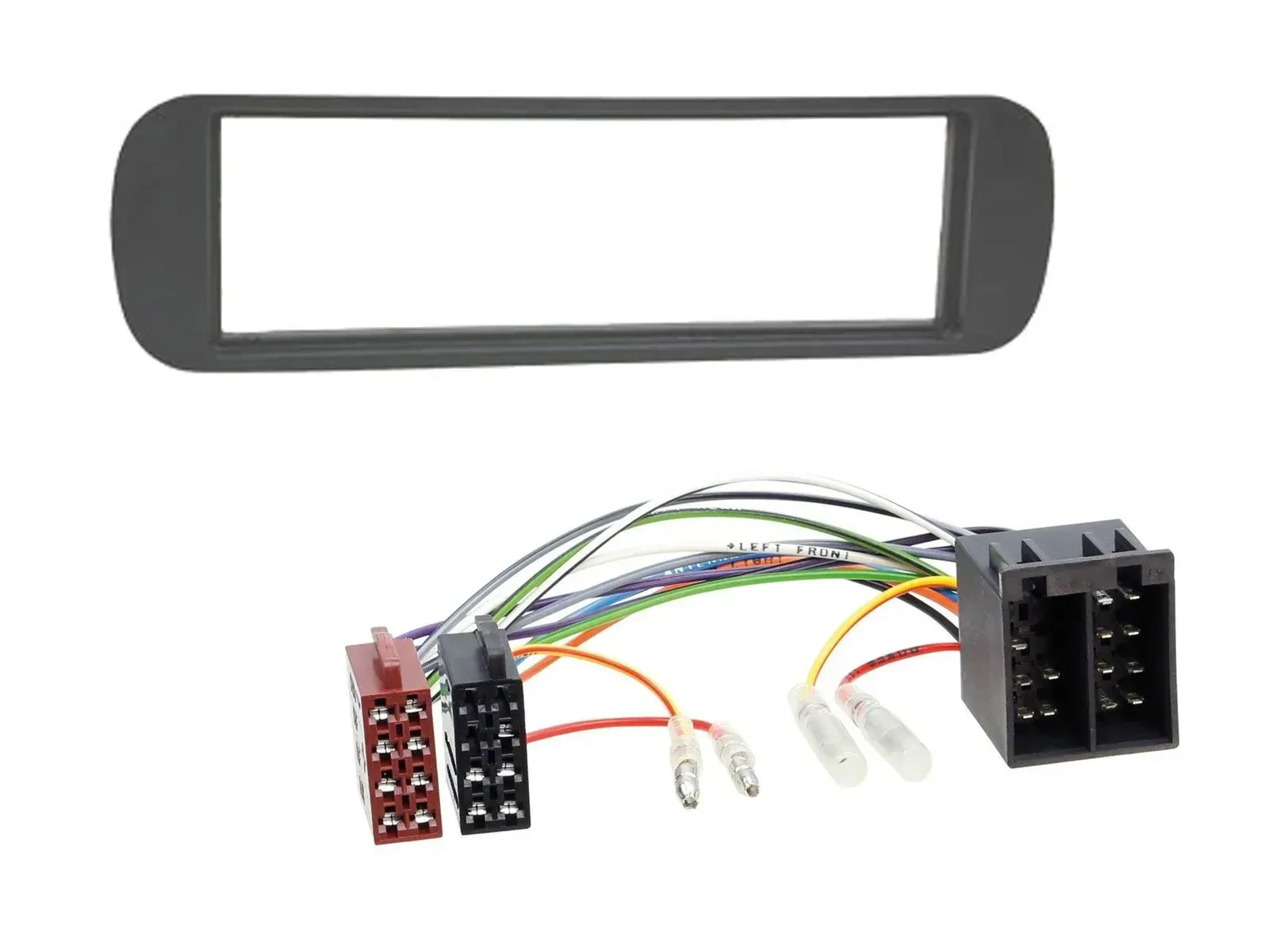 Крепление для рэковых приборов Caraudio24 DIN для Lancia Y (1996–2004) (набор), черный