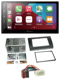 Pioneer USB MP3 DAB 2DIN Bluetooth Autoradio für Suzuki Swift (2005-2010)