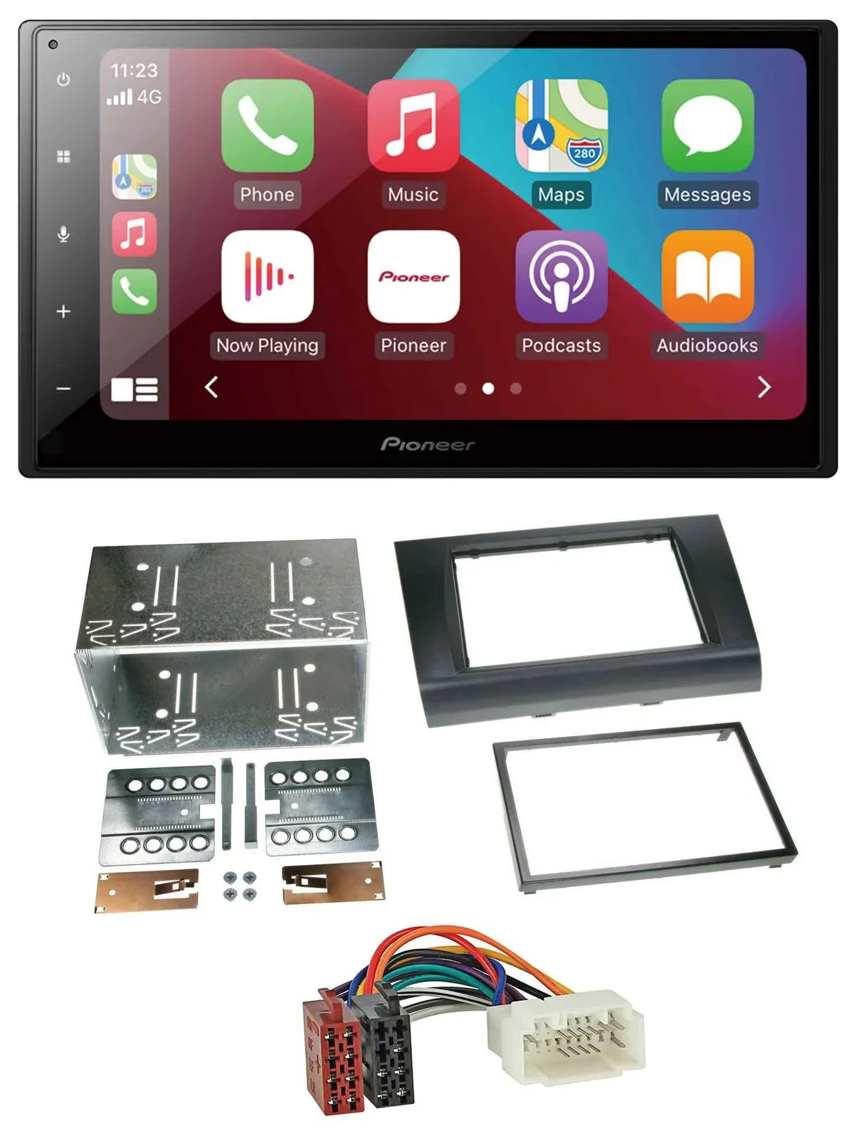 Pioneer USB MP3 DAB 2DIN Bluetooth Autoradio für Suzuki Swift (2005-2010)