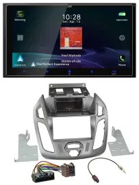 JVC USB Bluetooth 2DIN DAB MP3 Autoradio für Ford Transit 2013-2018 ohne Display