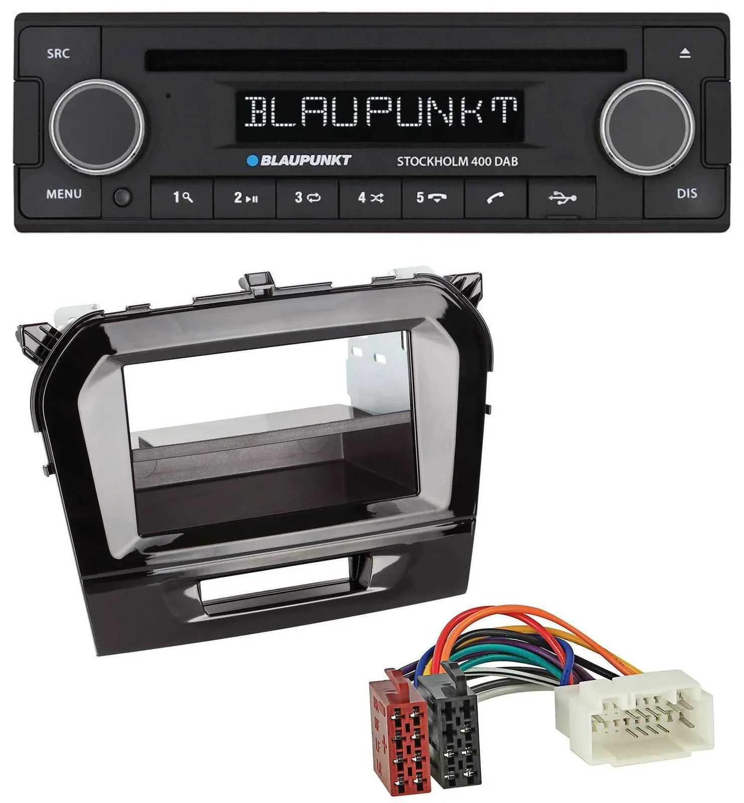 Blaupunkt MP3 Bluetooth DAB CD USB Autoradio für Suzuki Vitara (ab 2015)