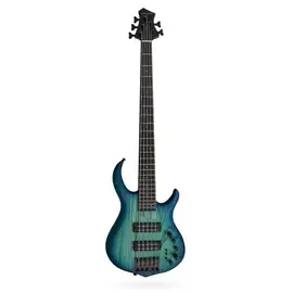 Бас-гитара Sire Marcus Miller M5 Swamp Ash 5-String Bass Transparent Blue