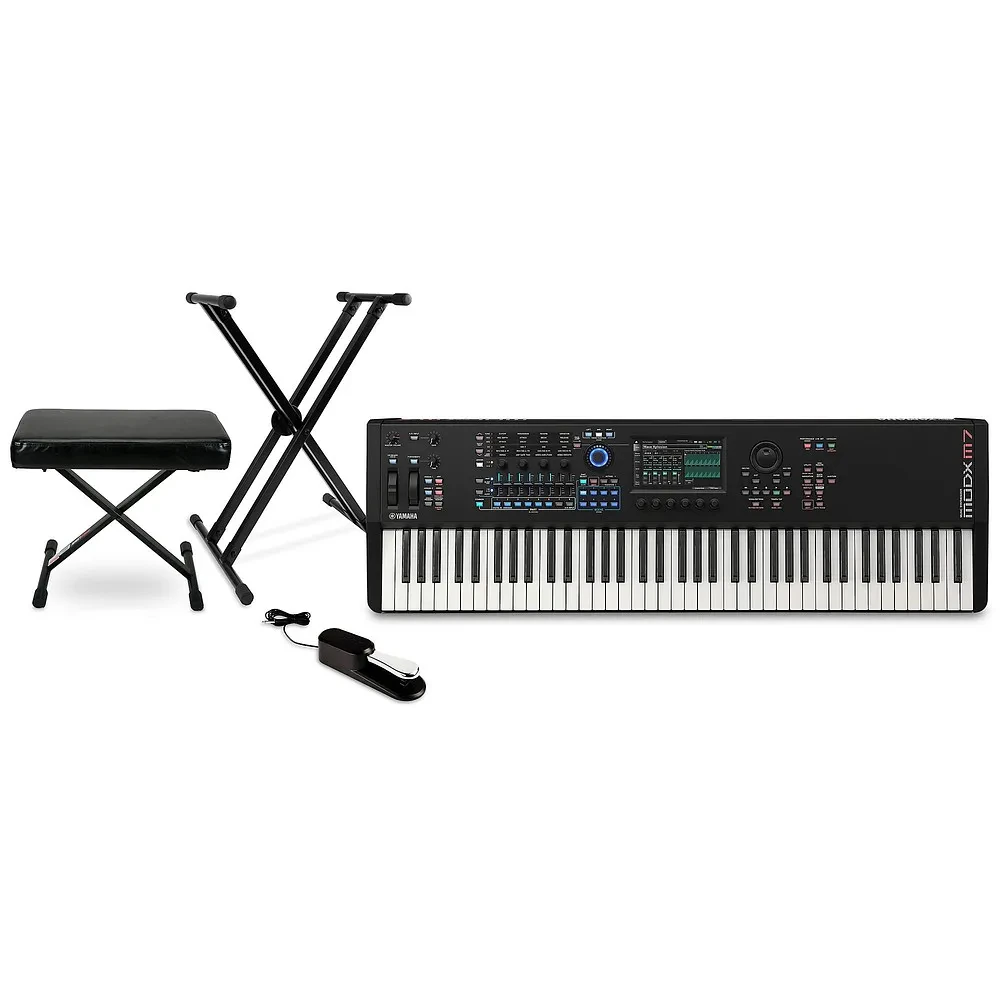 Yamaha MODX M7 76Key Synthesizer Essentials Bundle