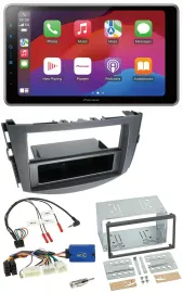 Pioneer Lenkrad USB DAB Bluetooth 2DIN Autoradio für Toyota RAV 4 ab 2011 28 Pin