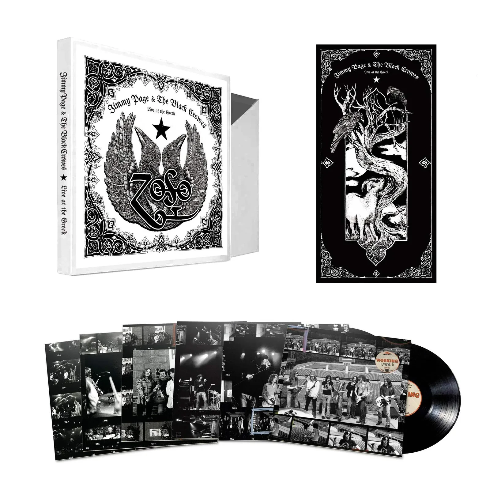 Jimmy Page & The Black Crowes - Live At The Greek [Box Set] NEW Vinyl