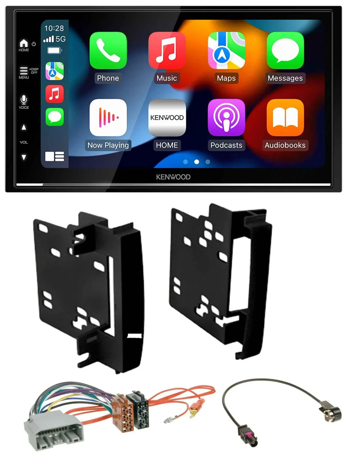 Kenwood DAB USB Bluetooth 2DIN MP3 Autoradio für Chrysler 300C Sebring Dodge Ave