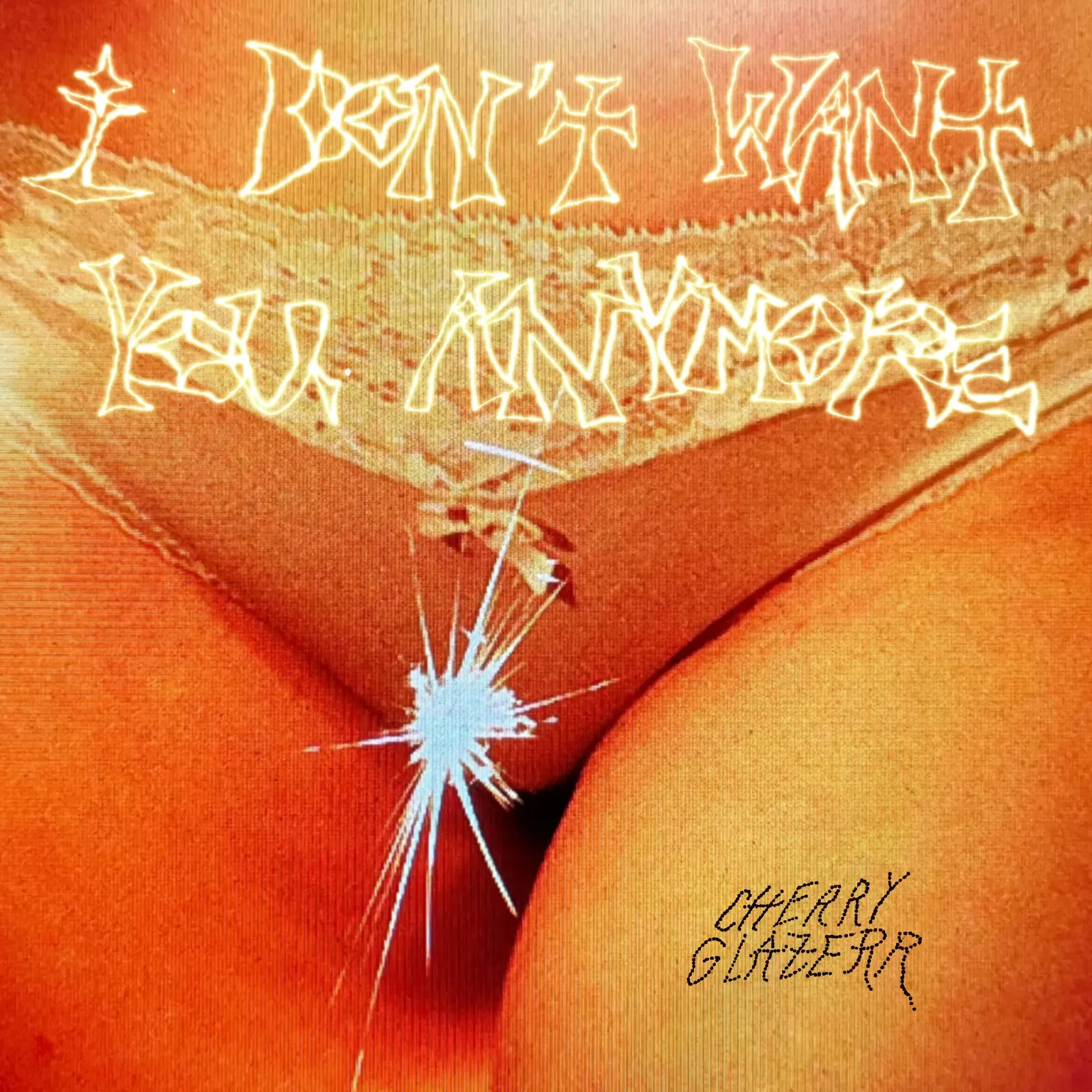 Виниловая пластинка Cherry Glazerr - I Don't Want You Anymore [Crystal Clear Vinyl] NEW Sealed LP