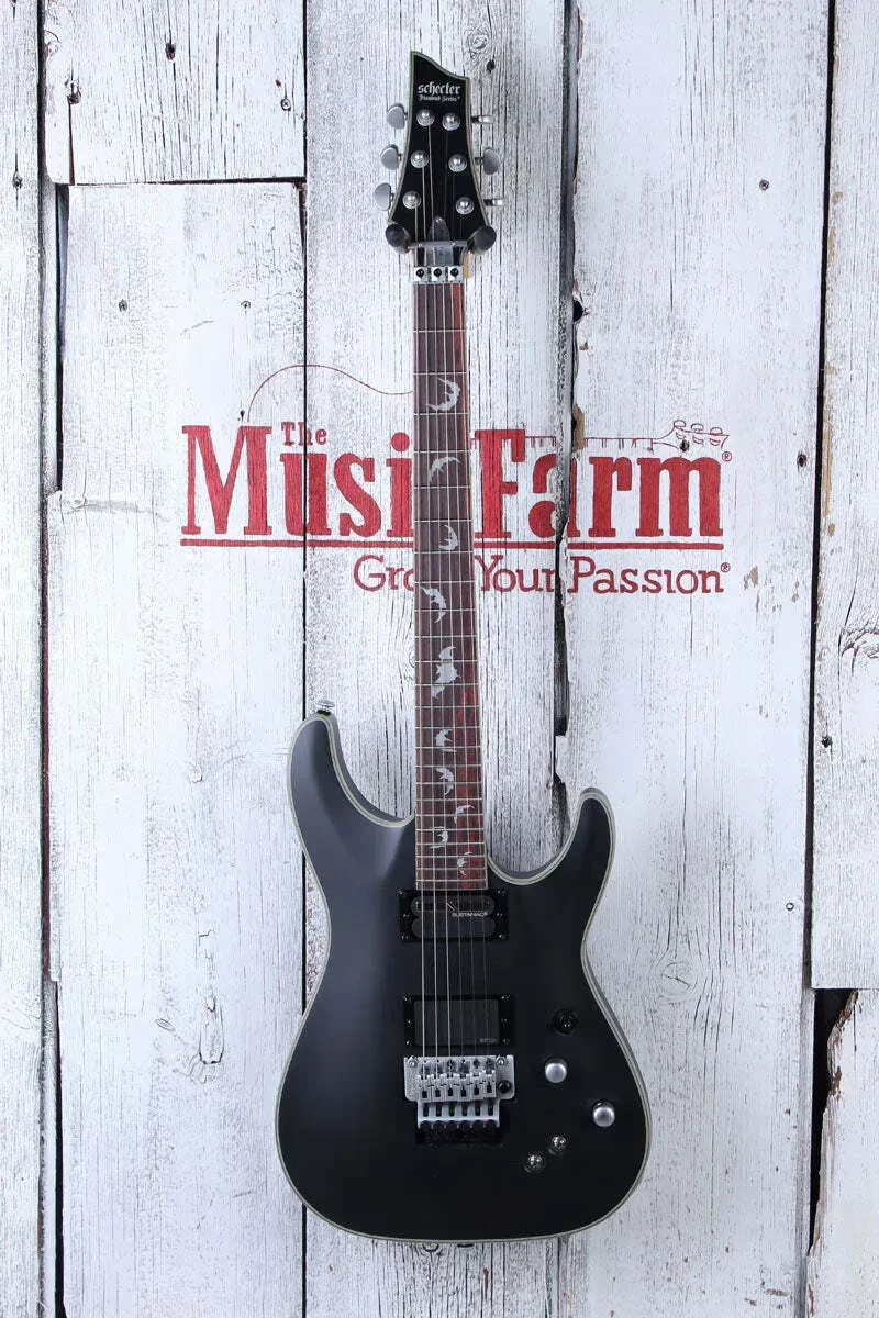 Электрогитара Schecter Damien Platinum 6 FR S Satin Black